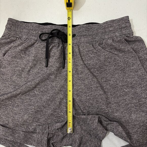 Lululemon Spring Break Away Short Heather Lux Multi Black Size 6 - Picture 13 of 14